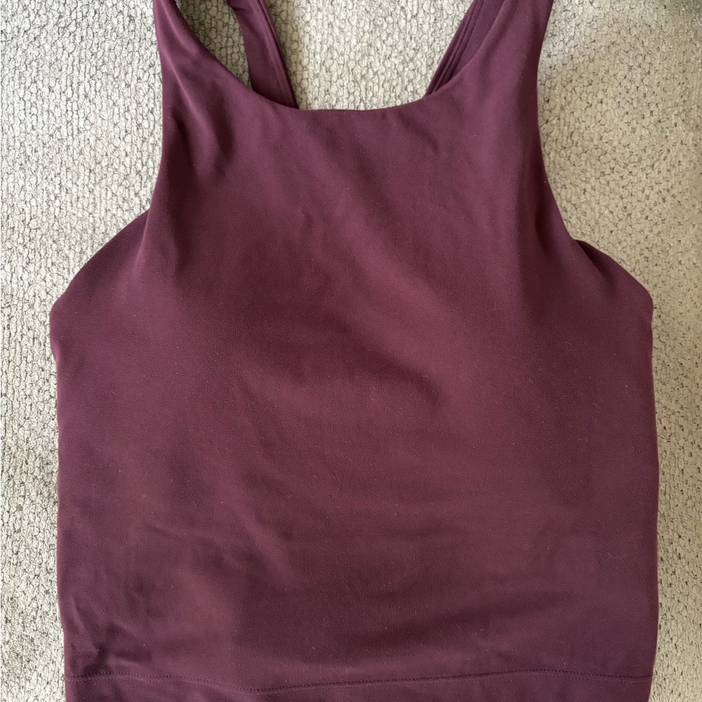 Athleta Maroon Tank Top